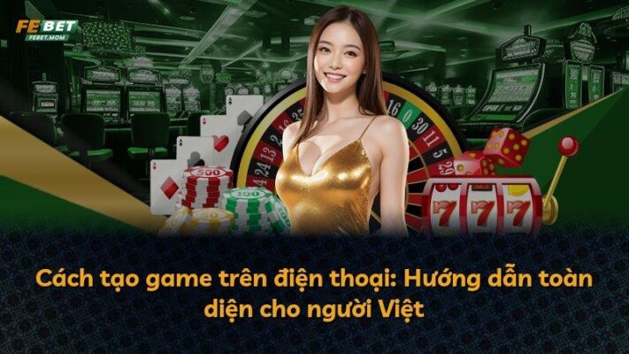 Cách tạo game trên điện thoại: Hướng dẫn toàn diện cho người Việt