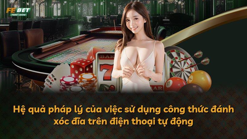 Hệ quả pháp lý của việc sử dụng công thức đánh xóc đĩa trên điện thoại tự động