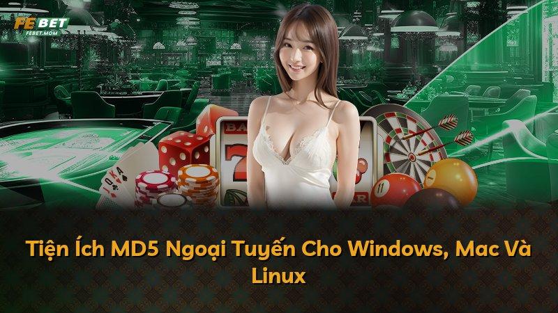 Tiện Ích MD5 Ngoại Tuyến Cho Windows, Mac Và Linux